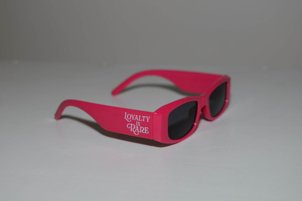Loyalty Is Rare® | Pink Sunglasses