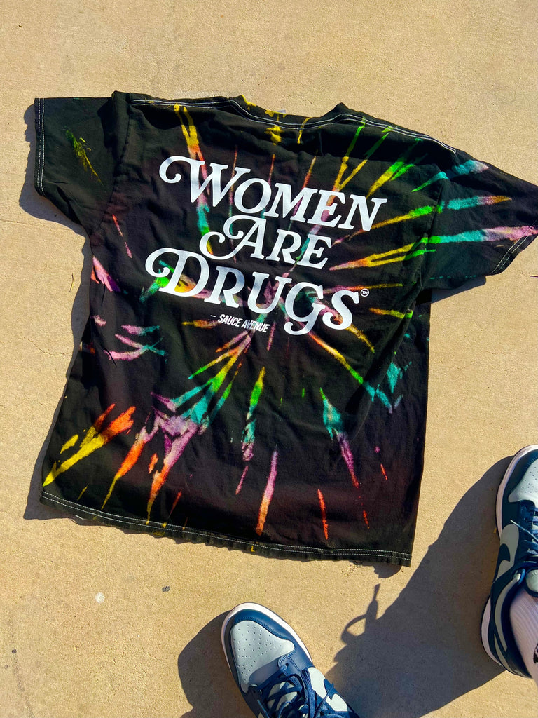 Women Are Drugs (WH) | Dark Swirl Tee