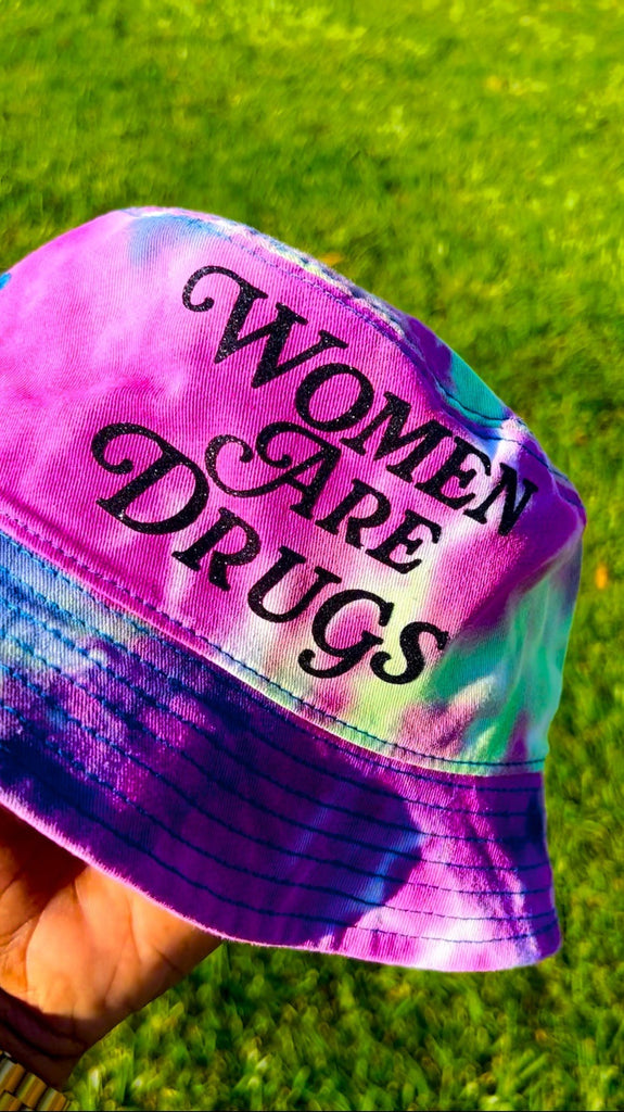 Women Are Drugs® (BK) | Passion Purple Bucket Hat