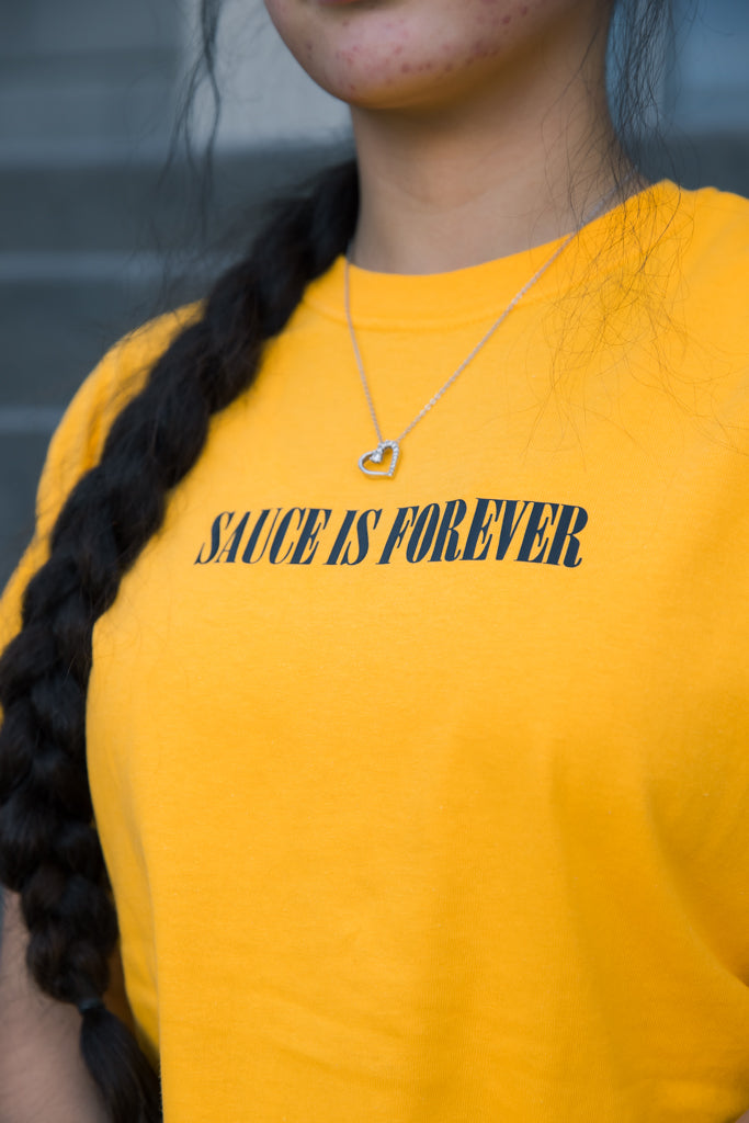 Black Sauce Is Forever (S) | Gold Tee - Sauce Avenue