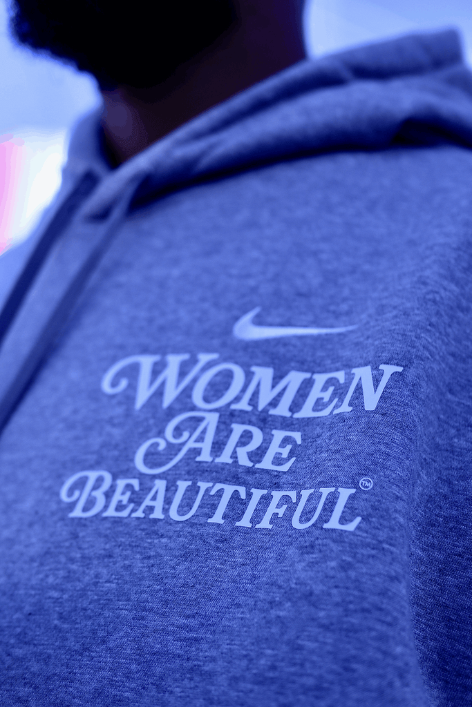 Women Are Beautiful (WH) | Dark Grey Heather Nike Hoodie