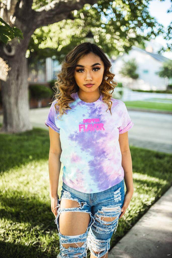 Pink Drippin Flavor | Cotton Candy Dream Tee - Sauce Avenue