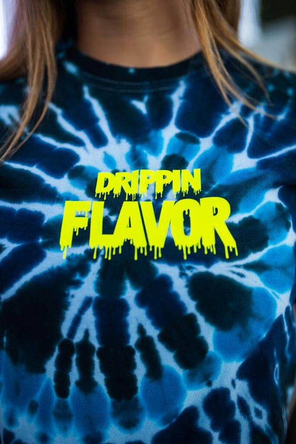 Neon Yellow Drippin Flavor | Sea Deep Tee - Sauce Avenue