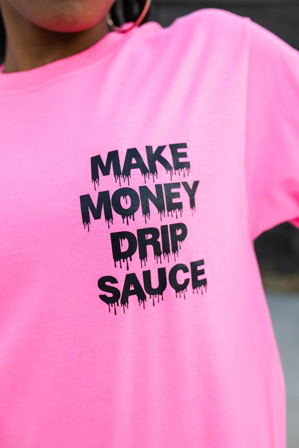 Black Make Money Drip Sauce | Azalea Tee - Sauce Avenue