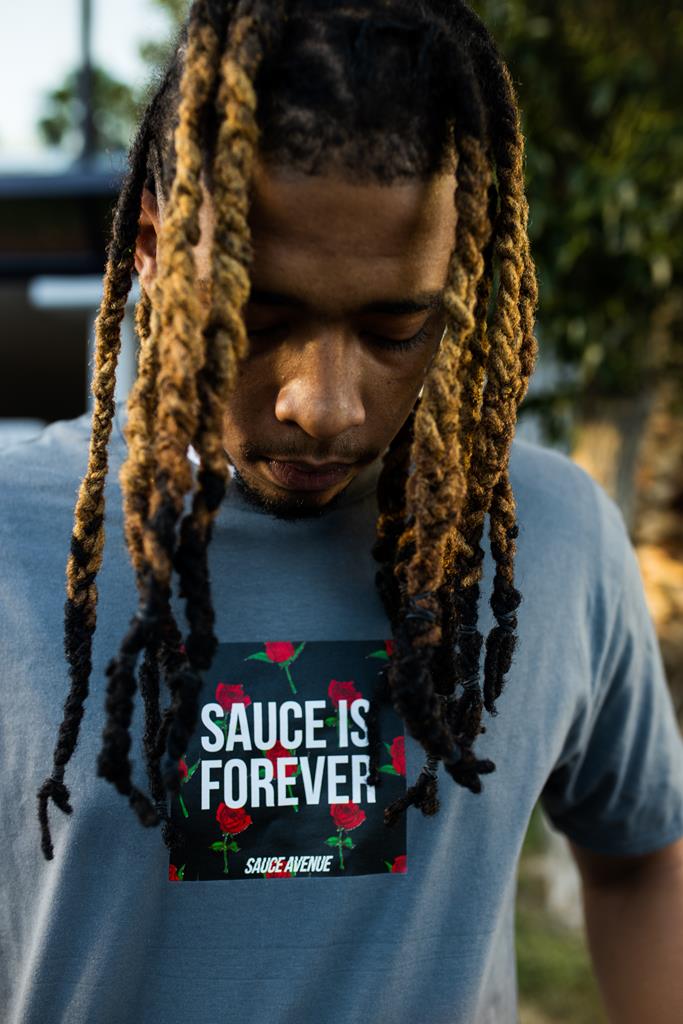 Sauce Is Forever (Black Rose Box) | Smoky Tee - Sauce Avenue