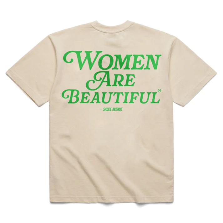 Women Are Beautiful (GN) | Off White Tee