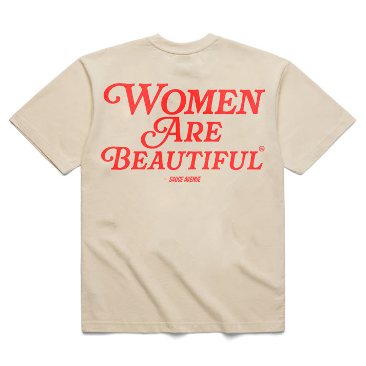 Women Are Beautiful (RD) | Off White Tee