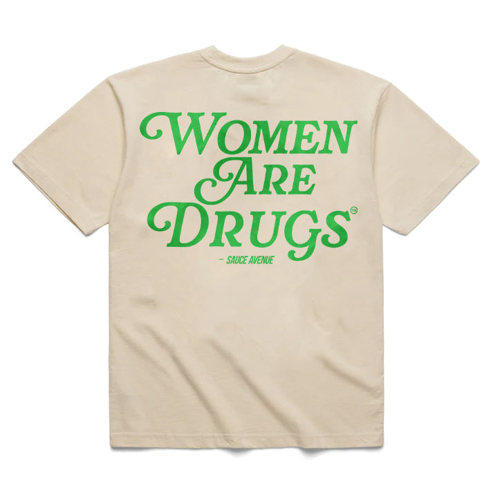 Women Are Drugs (GN) | Off White Tee