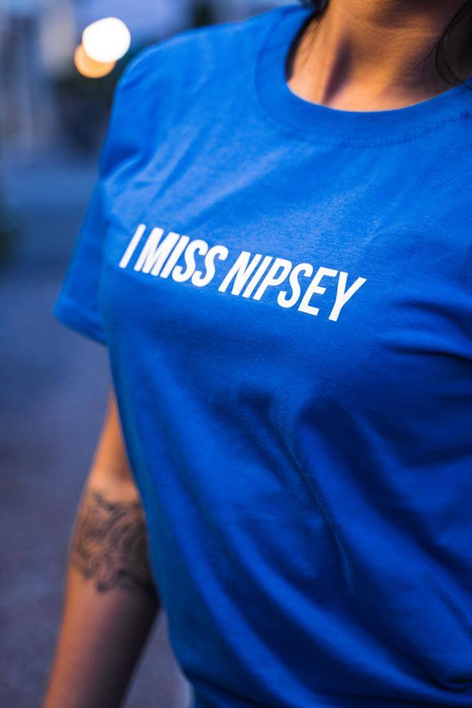 I Miss Nipsey (Blue Tee) - Sauce Avenue