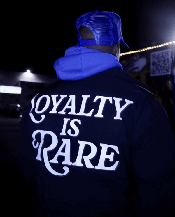 Loyalty Is Rare (WH) | Black Puffer Coat