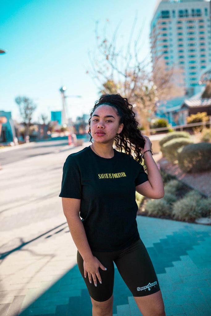 Yellow Sauce Is Forever (S) | Black Tee - Sauce Avenue