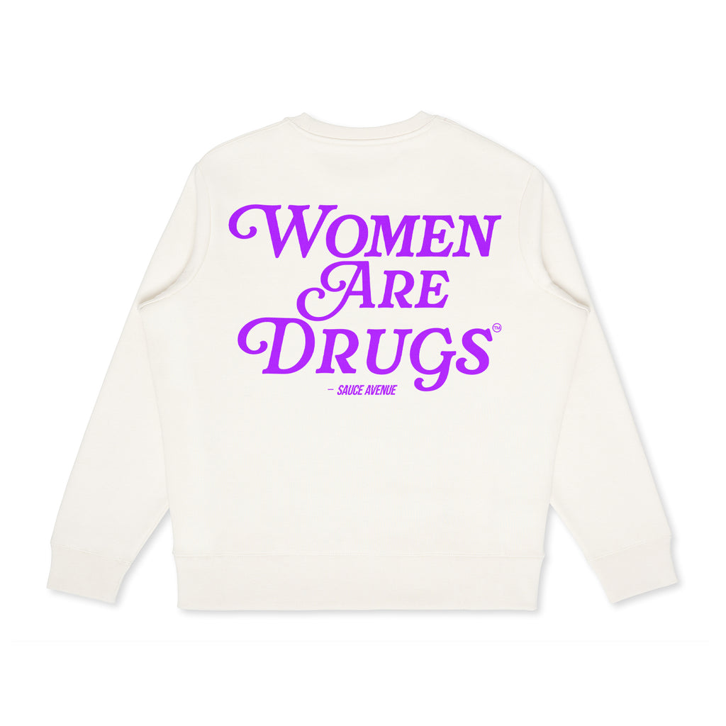 Women Are Drugs (PR) | Off White Crewneck