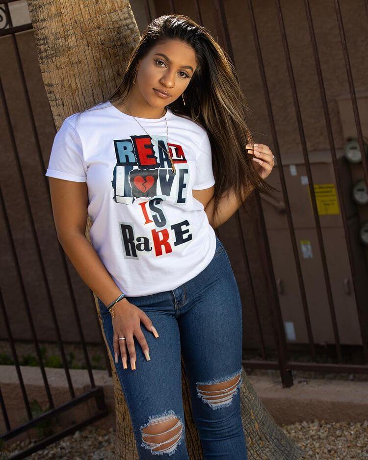 Real Love Is Rare | White Tee