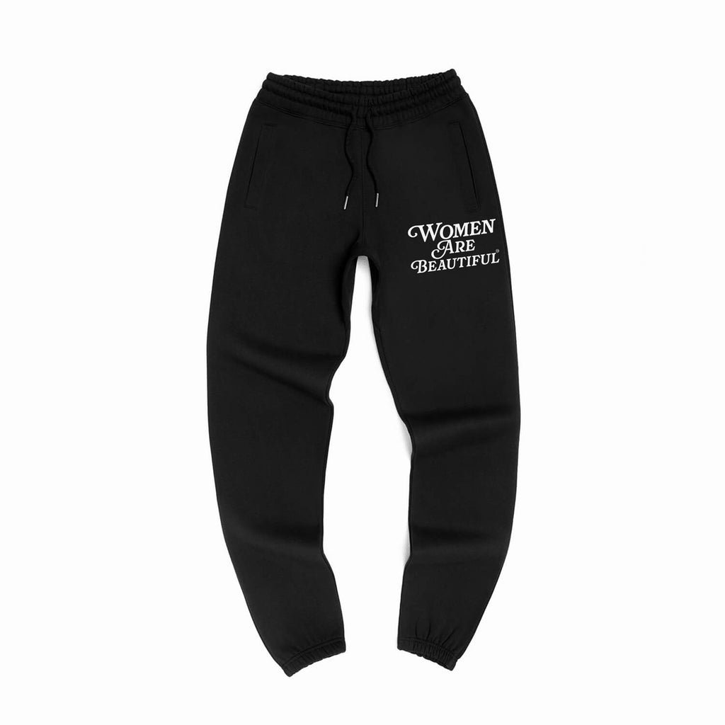 Women Are Beautiful (WH) | Black Joggers