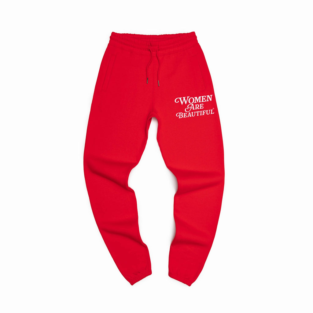 Women Are Beautiful (WH) | Red Joggers