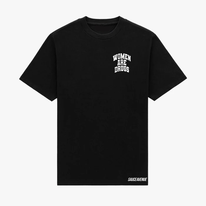 Women Are/Love (WH) | Black Tee