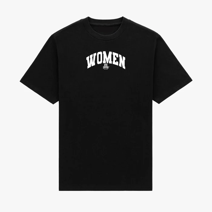 Women Are/Love (WH) | Black Tee