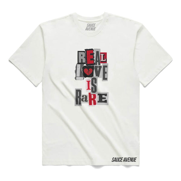 Real Love Is Rare | White Tee