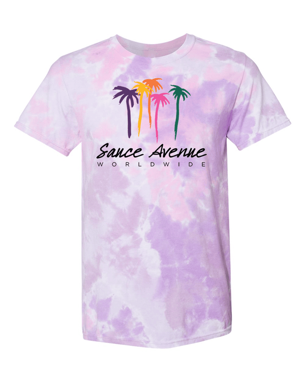 Palm Trees SA Worldwide | Purple Candy Dream Tee - Sauce Avenue