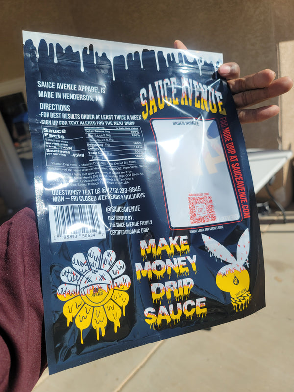 Sauce Packet Packaging V1 Limited Flame Edition - Sauce Avenue