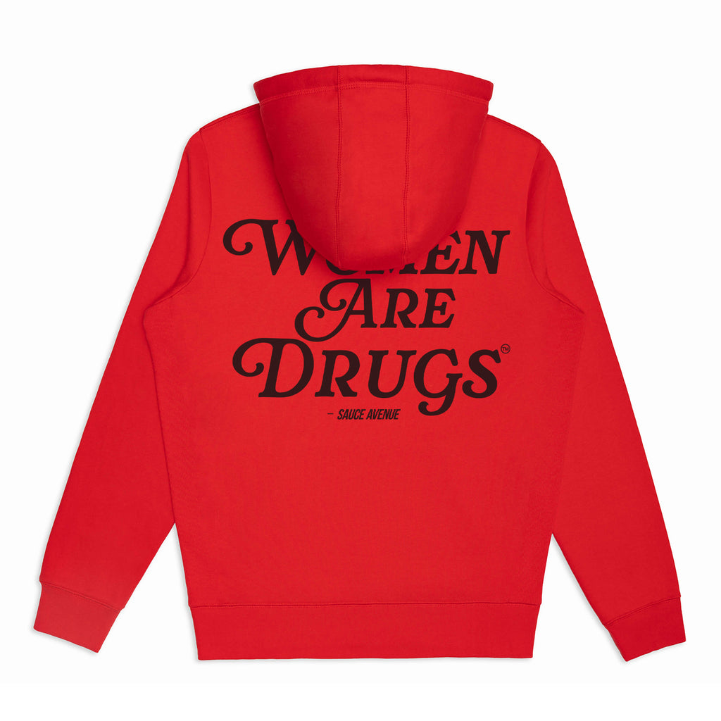 Women Are Drugs (BK) | Red Hoodie