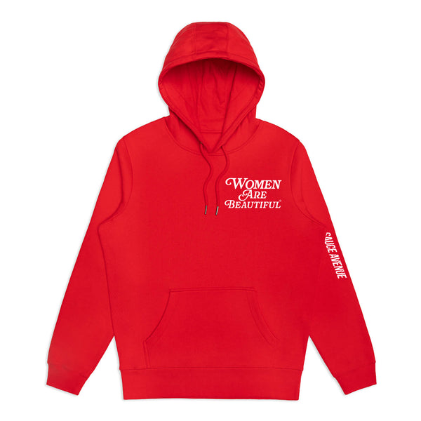 Women Are Beautiful (WH) | Red Hoodie